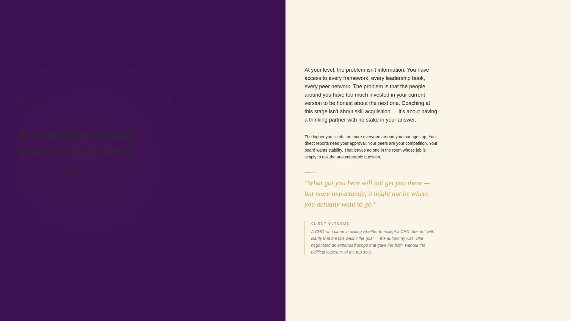 Career Coach Booking Website Template