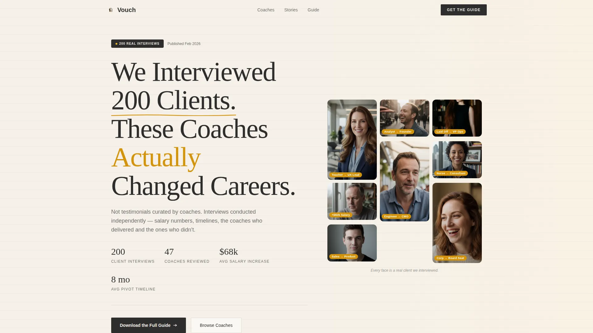 Career Coach Advanced Careers Website Template
