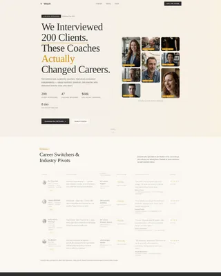 Career Coach Advanced Careers Website Template