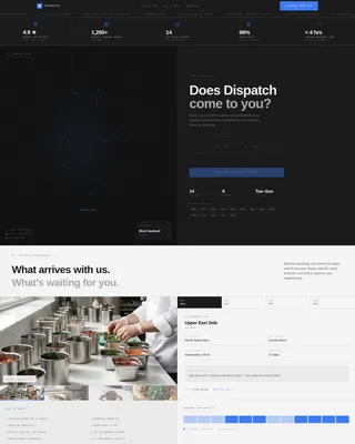 Private Chef Service Area Landing Page Template