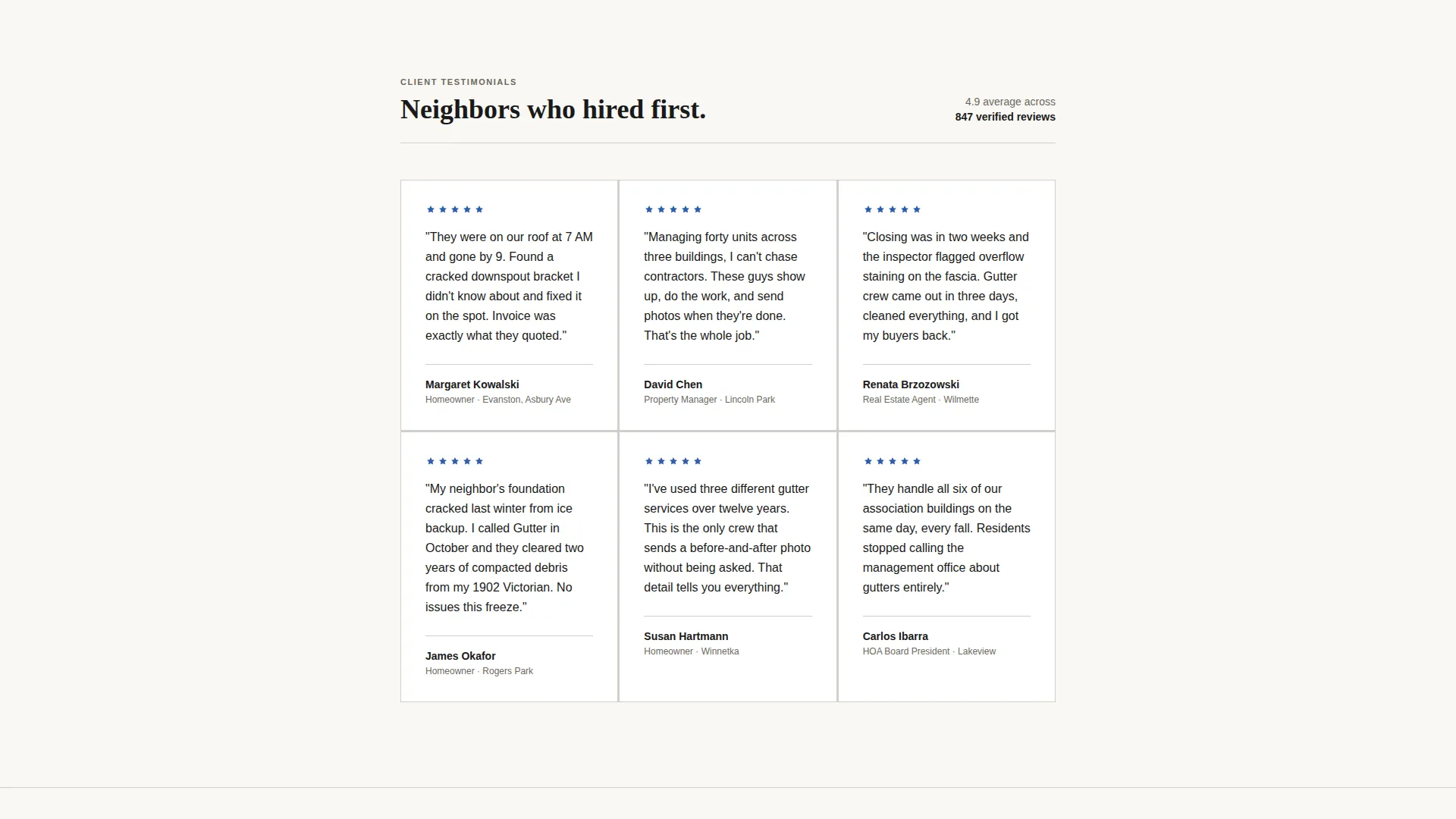 Authoritative Chicago | Free Website Template | Rocket