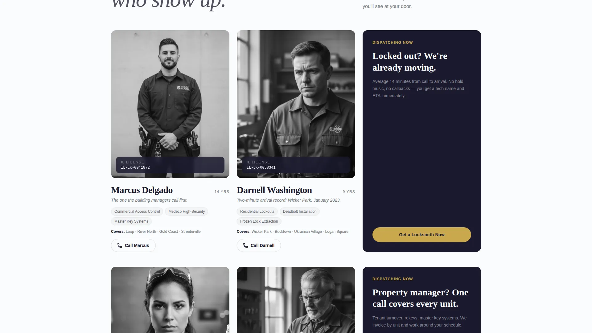 Rapid Locksmith | Free Website Template | Rocket