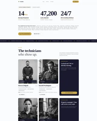 Rapid Locksmith | Free Website Template | Rocket