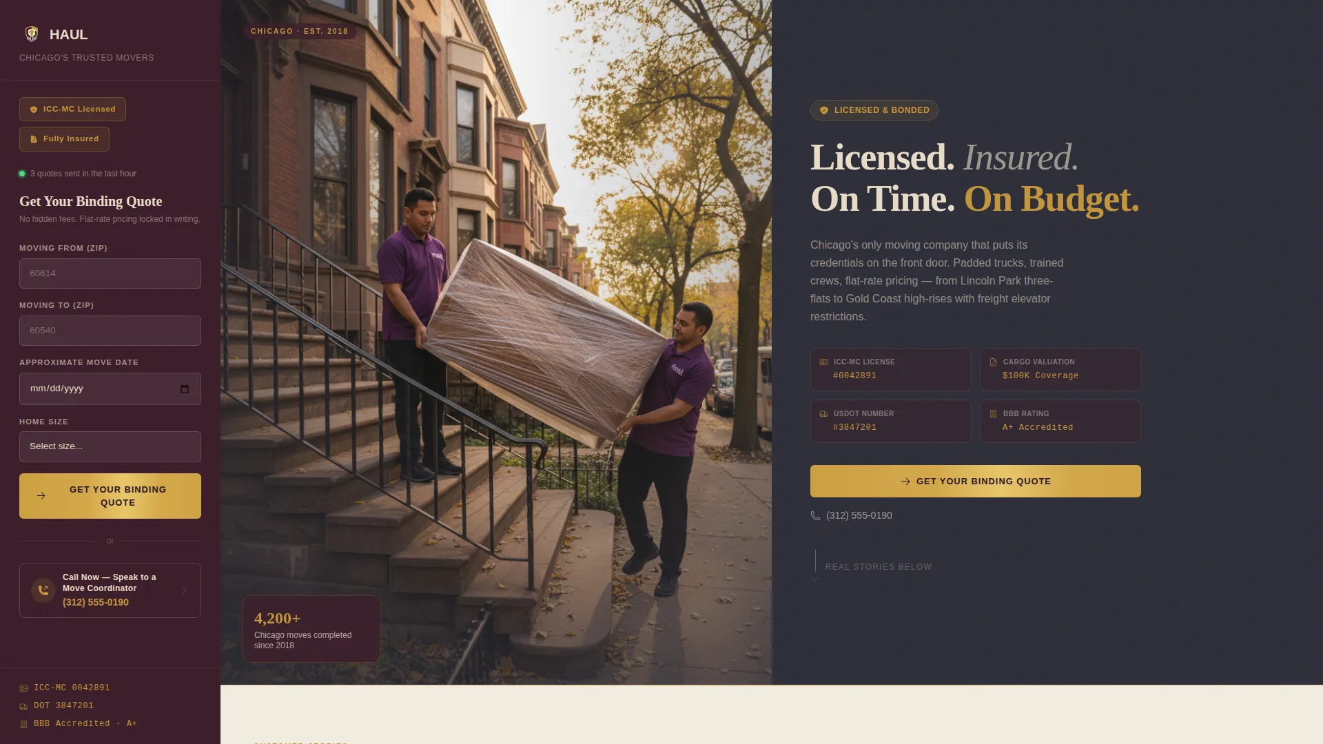 Rapid Relocation Services | Free Website Template | Rocket