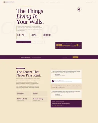 Authoritative Pestcontrol | Free Website Template | Rocket
