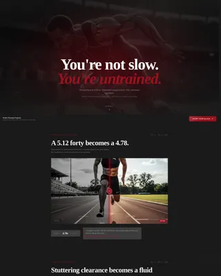 Expert Sports Academy & Coaching Professional Website Template