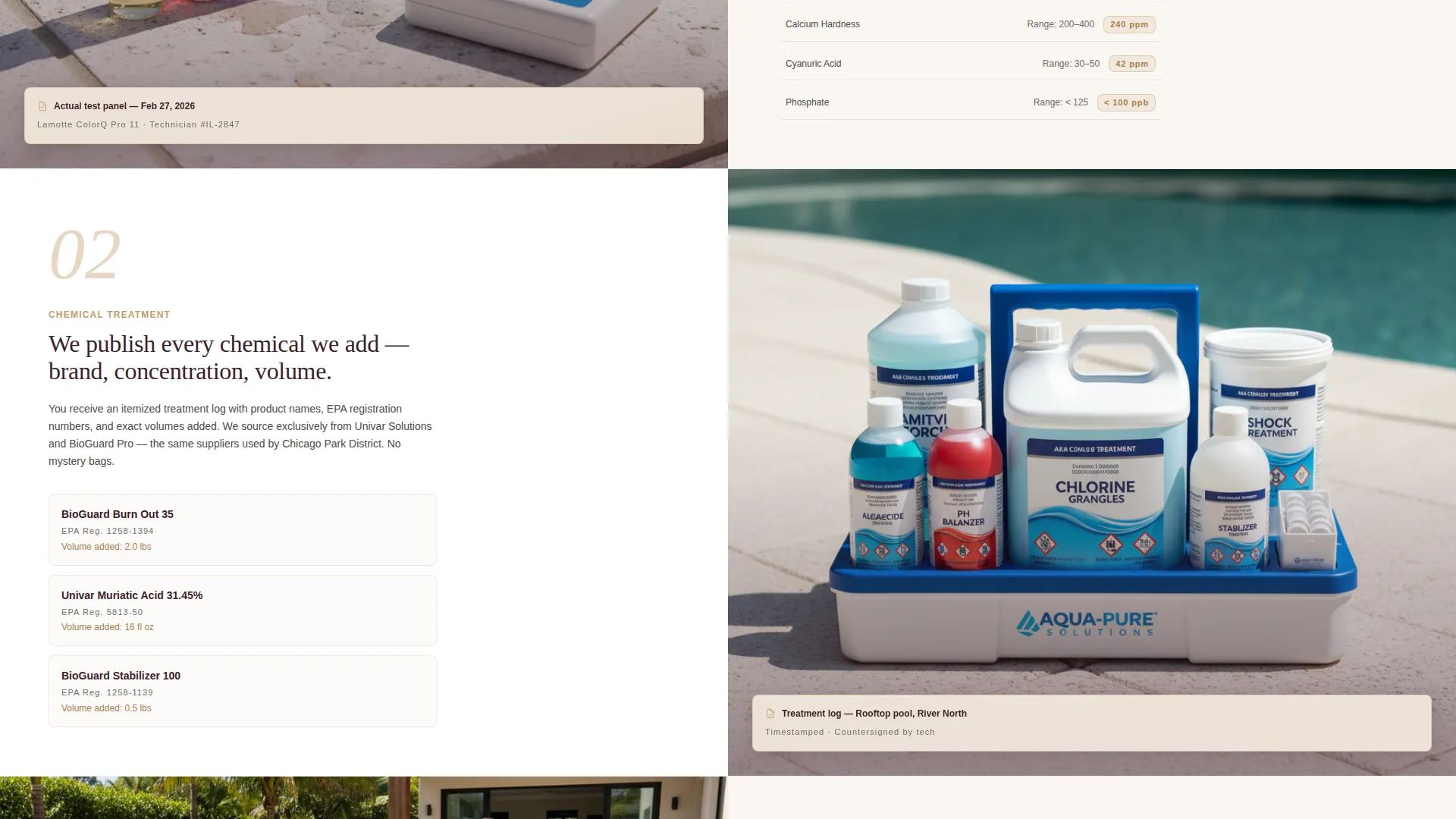 Trusted Poolcleaning | Free Website Template | Rocket