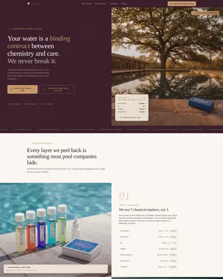 Trusted Poolcleaning | Free Website Template | Rocket