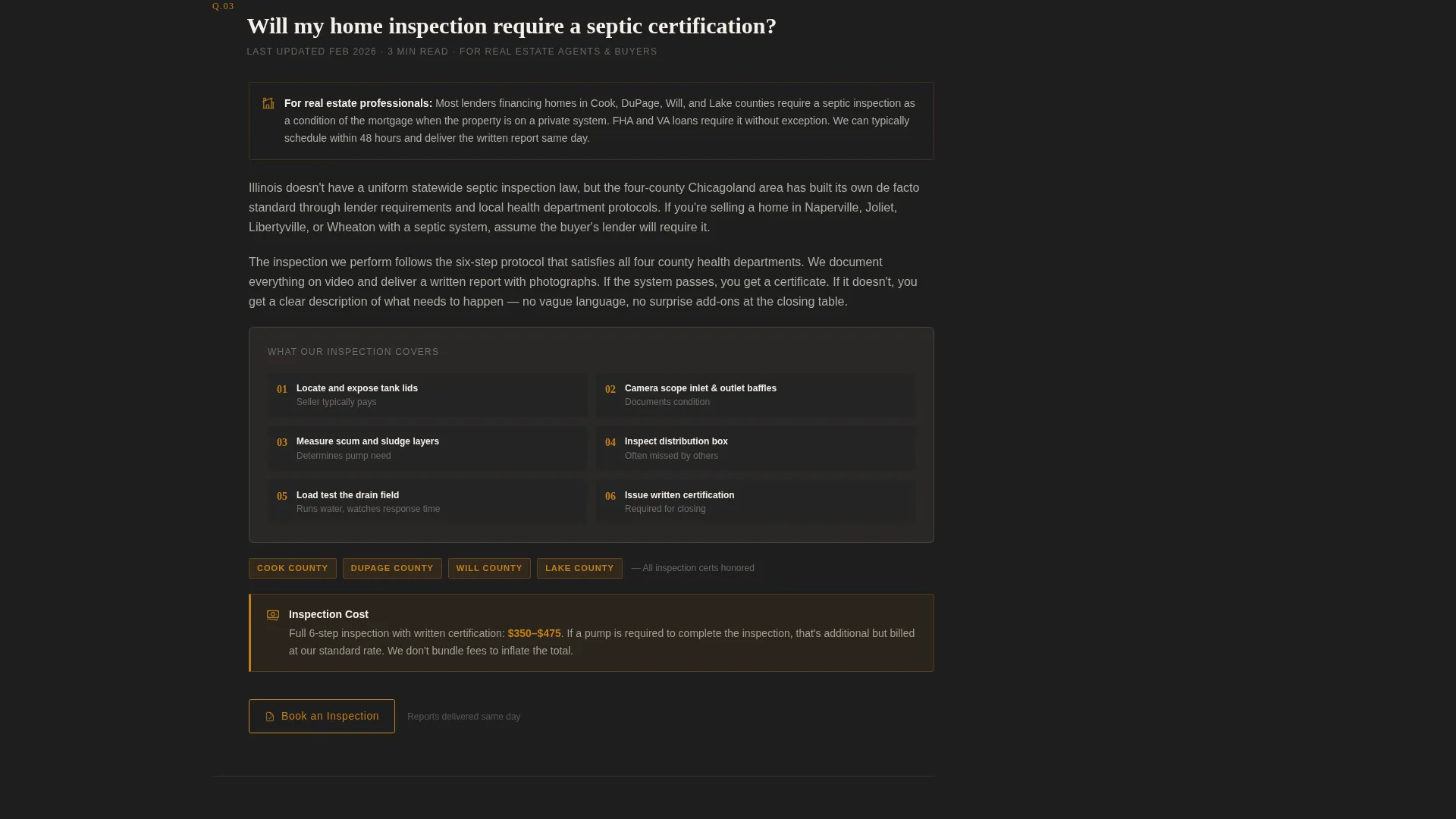 Authoritative Septic | Free Website Template | Rocket