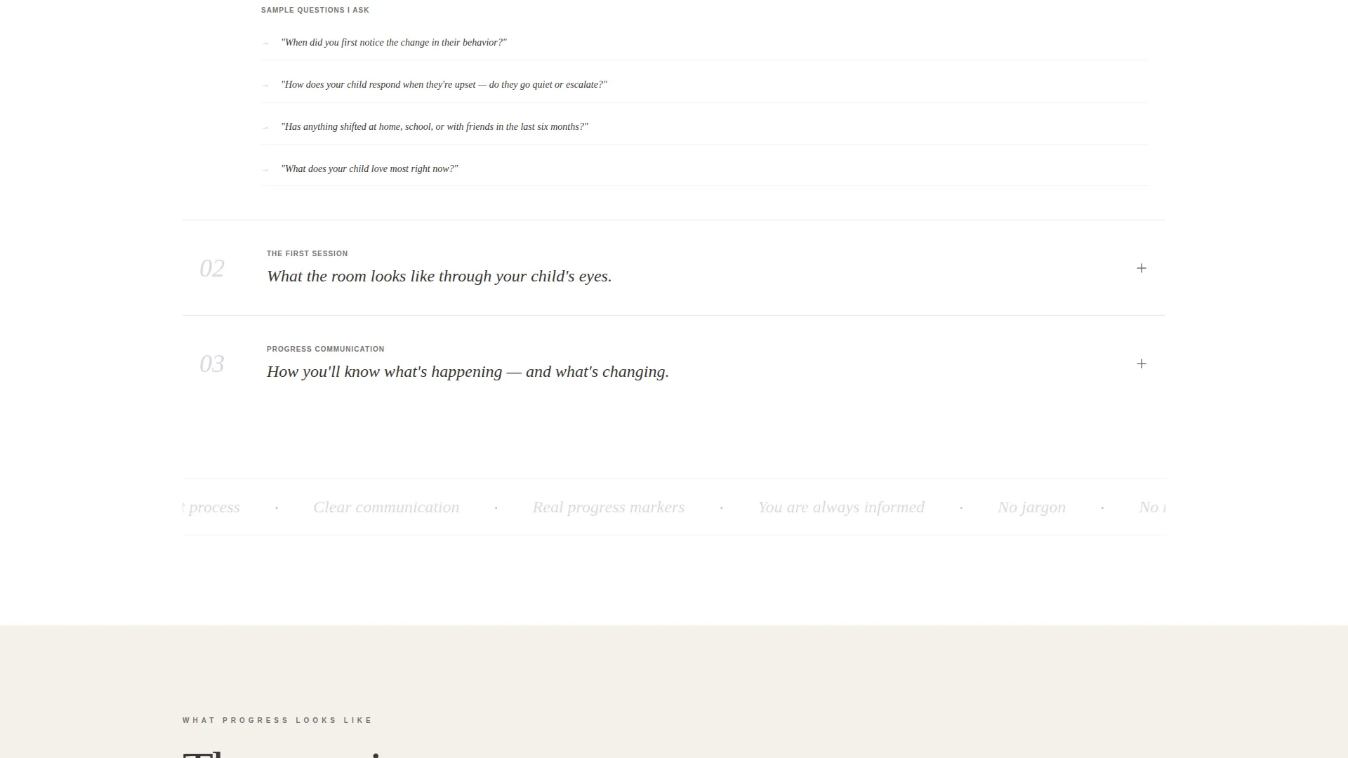 Child Psychologist Landing Page Template