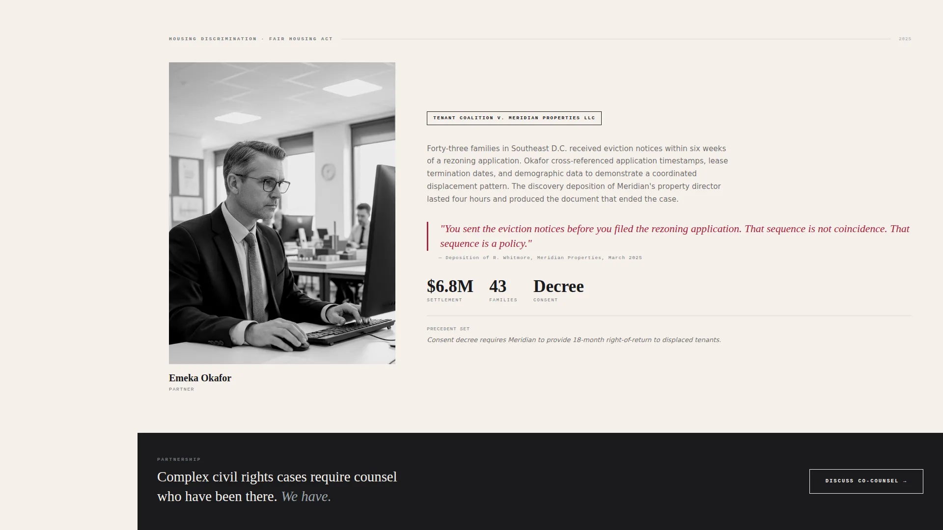 Specialist Law Firm & Attorney Professional Website Template