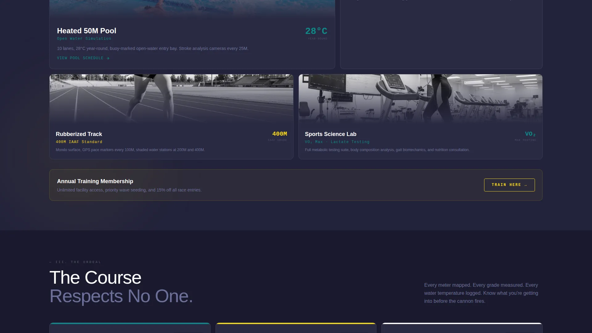 Elite Venue Landing Page Template