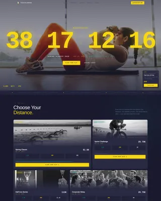 Elite Venue Landing Page Template
