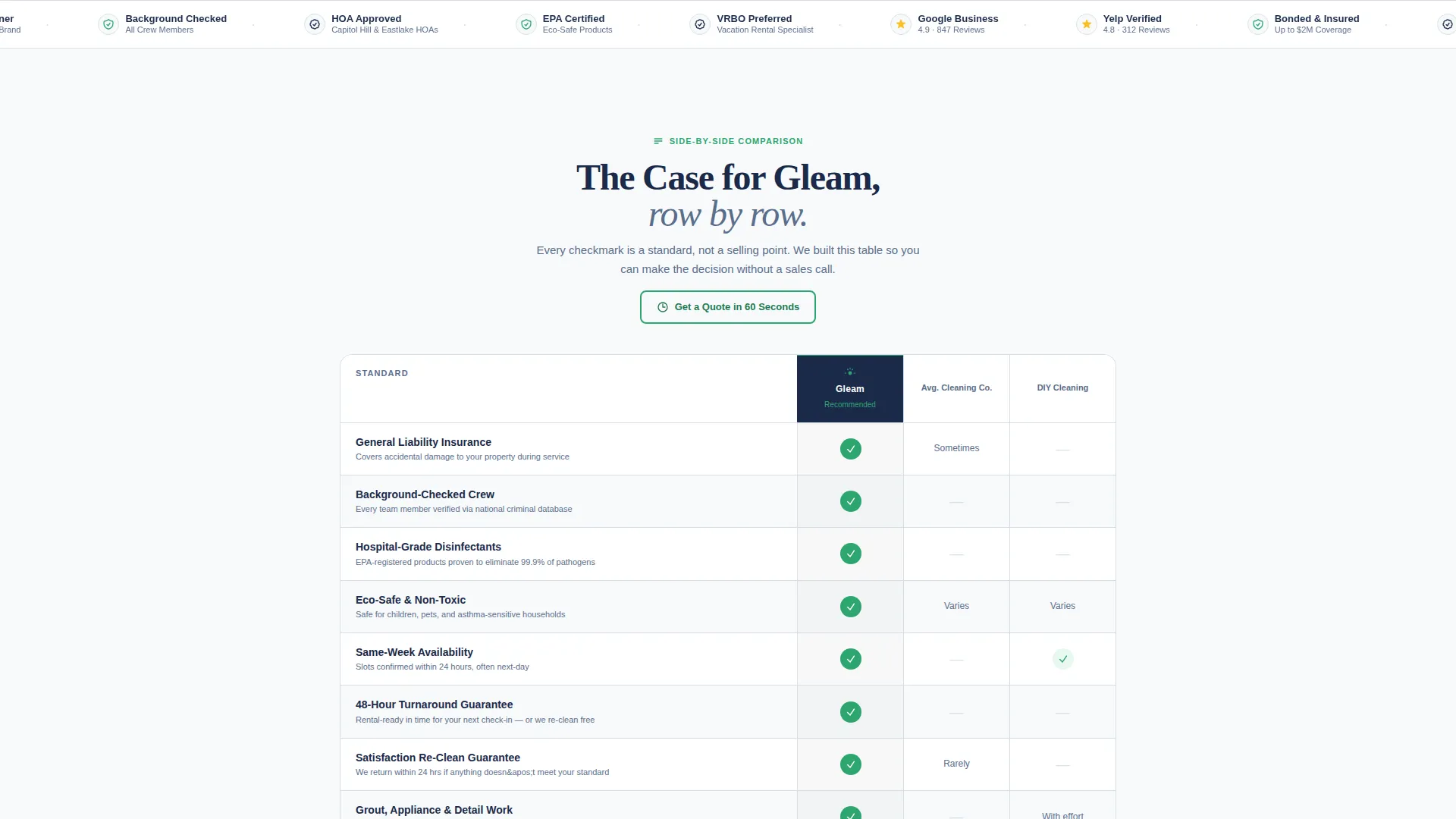 Cleaning Service Landing Page Template