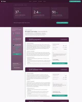 Healthcare Consulting Landing Page Template