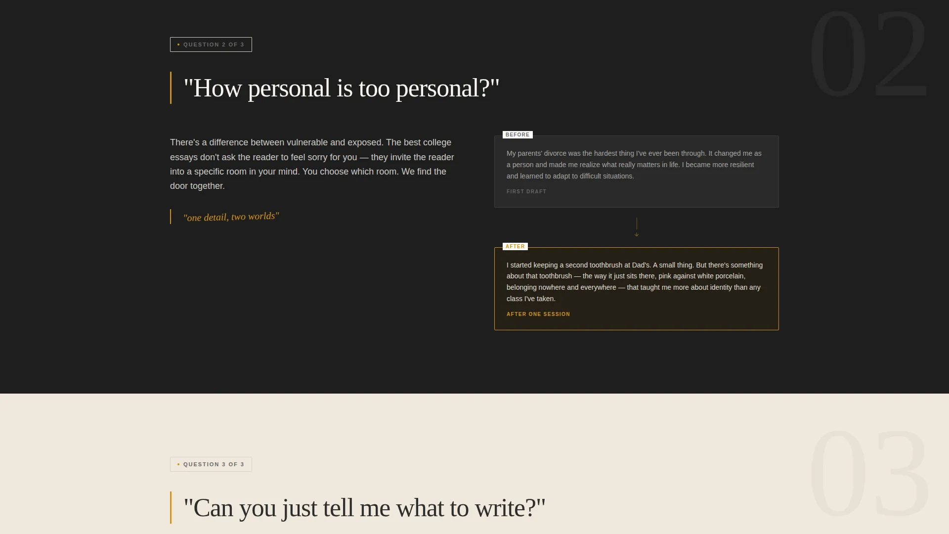 Compelling Collegeessay Landing Page Template