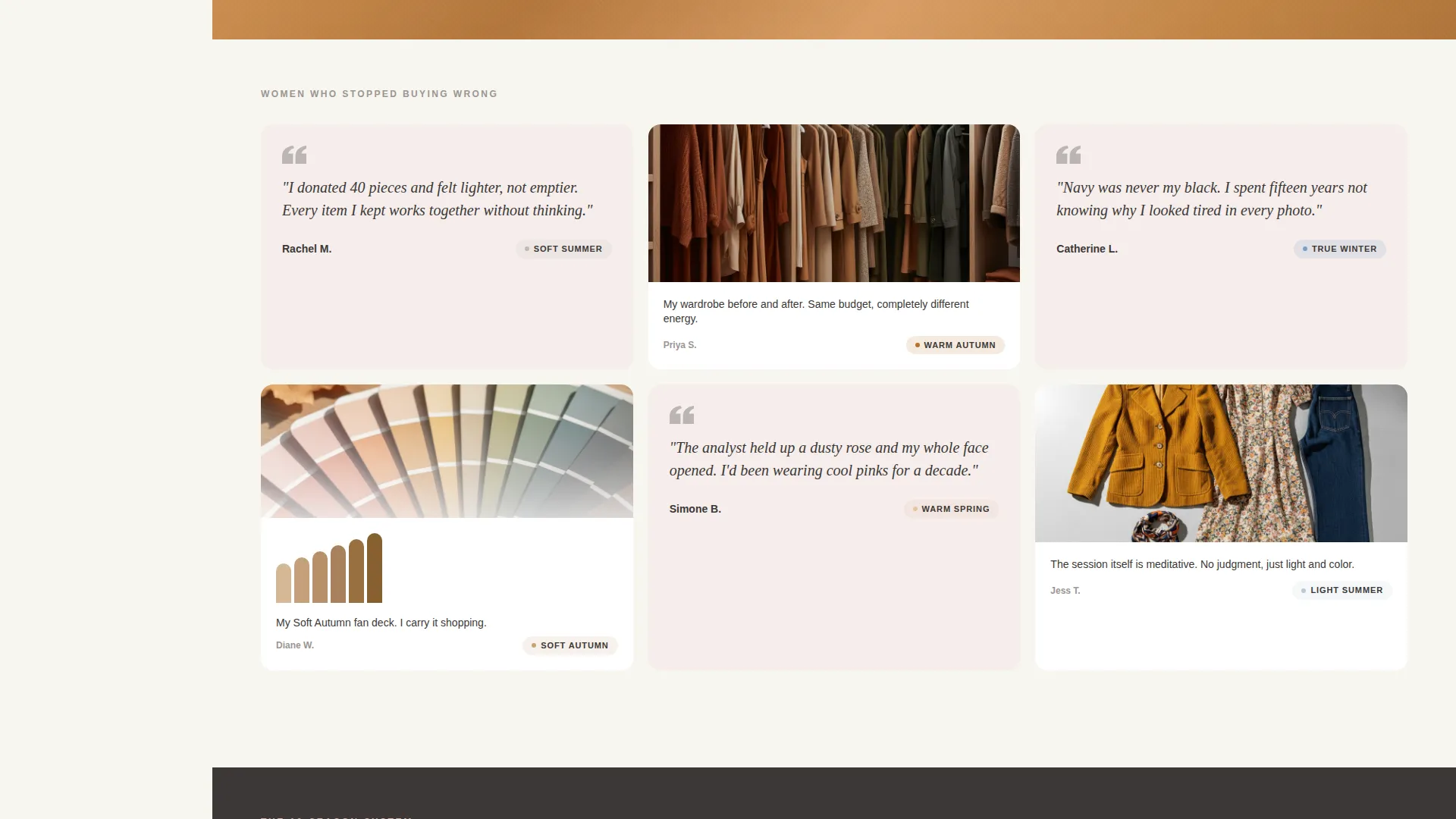 Color Analyst Landing Page Template | Sidebar Companion