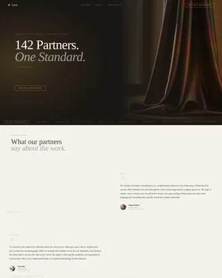 Color Analyst Reviews & Testimonials Landing Page