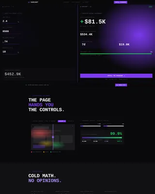 Data & Analytics Cost Calculator Website Template