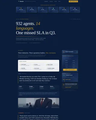 Outsourcing & BPO Specialist Booking Website Template