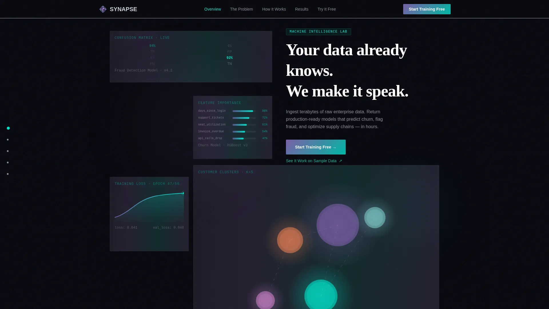 Startup Homepage Professional Website Template