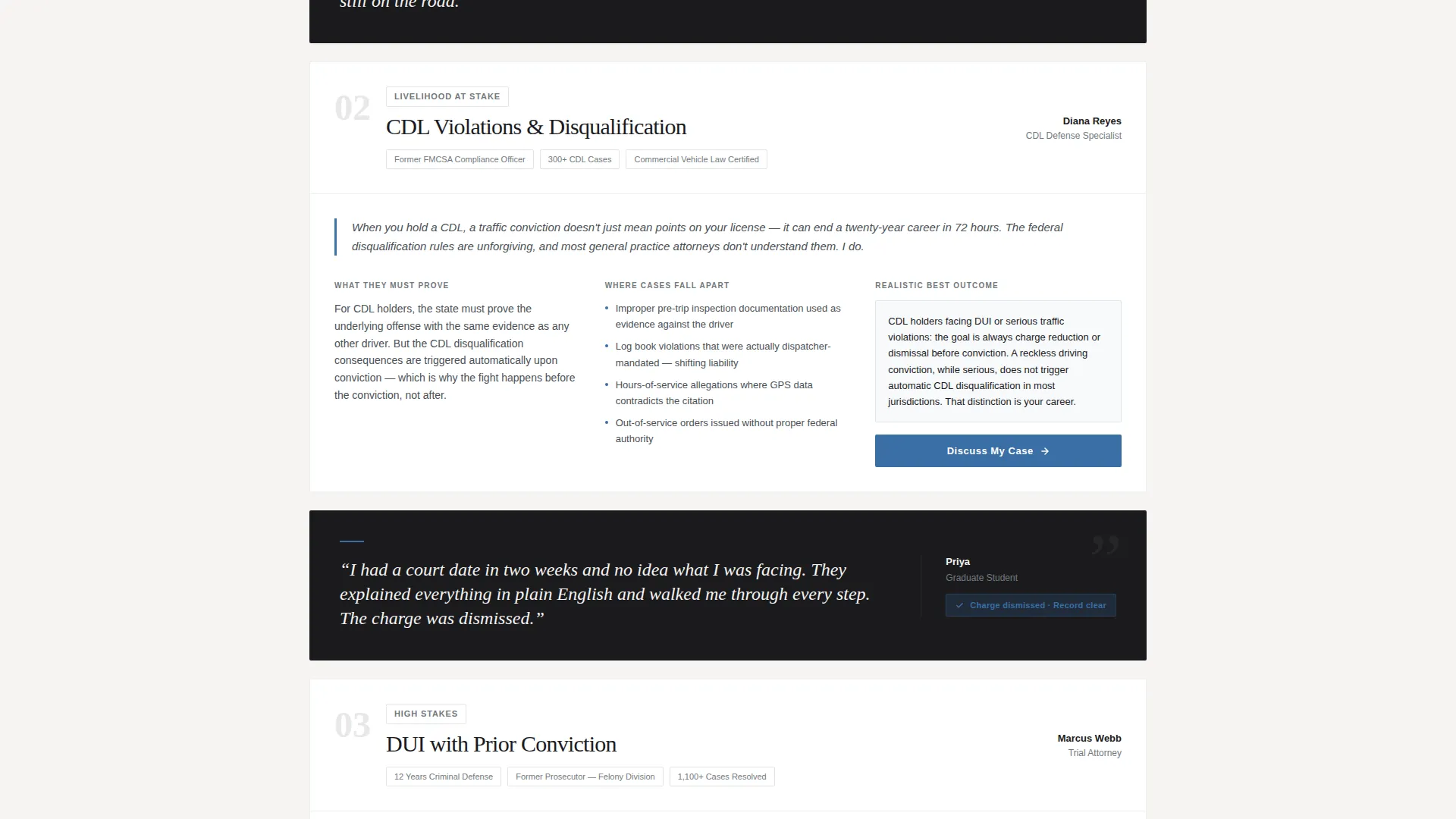 Law Firm & Attorney Reviews Website Template