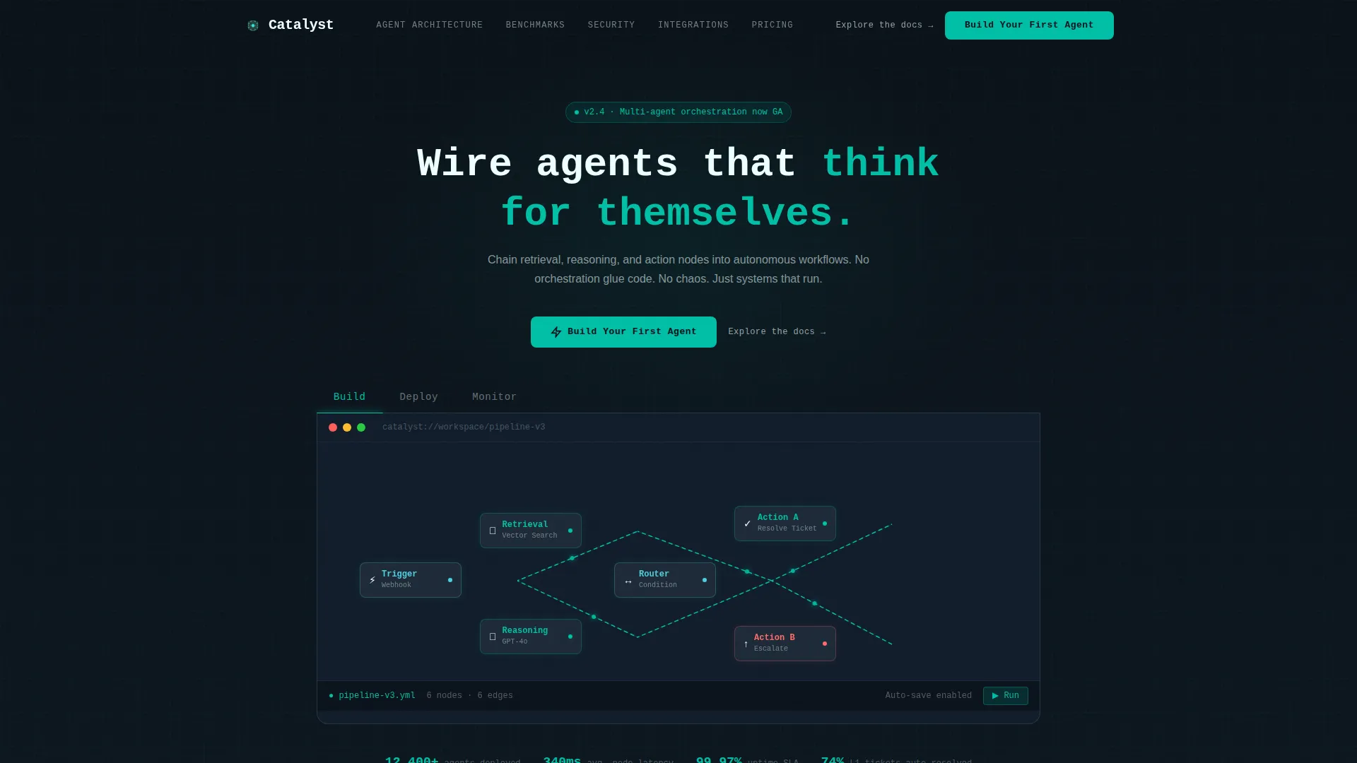 Advanced Tech & AI Platforms Pricing Website Template