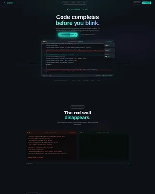 AI & Machine Learning Professional Website Template