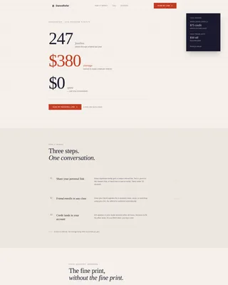 Trusted Danceschool Landing Page Template