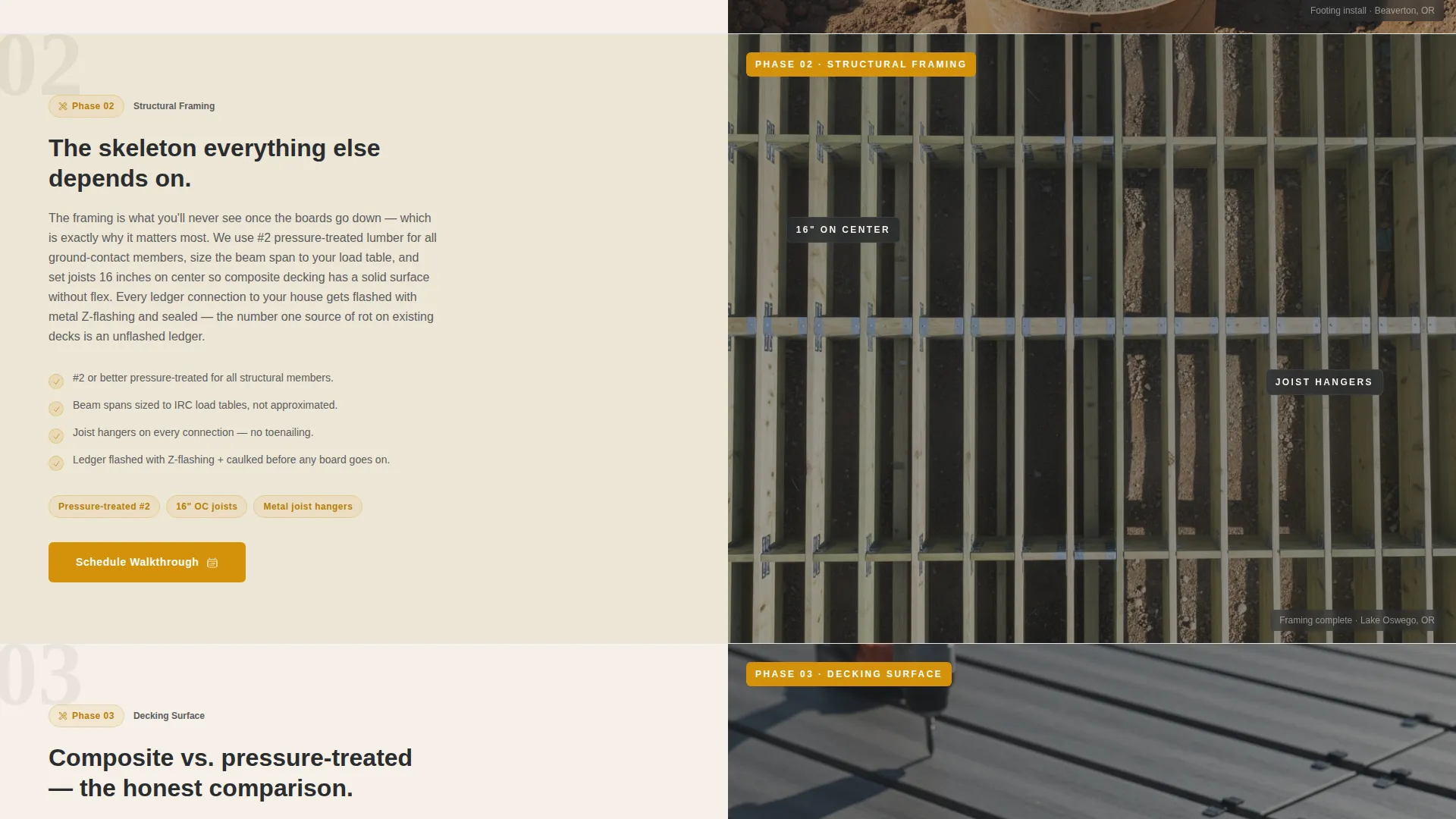 Transparent Deckbuilder Landing Page Template