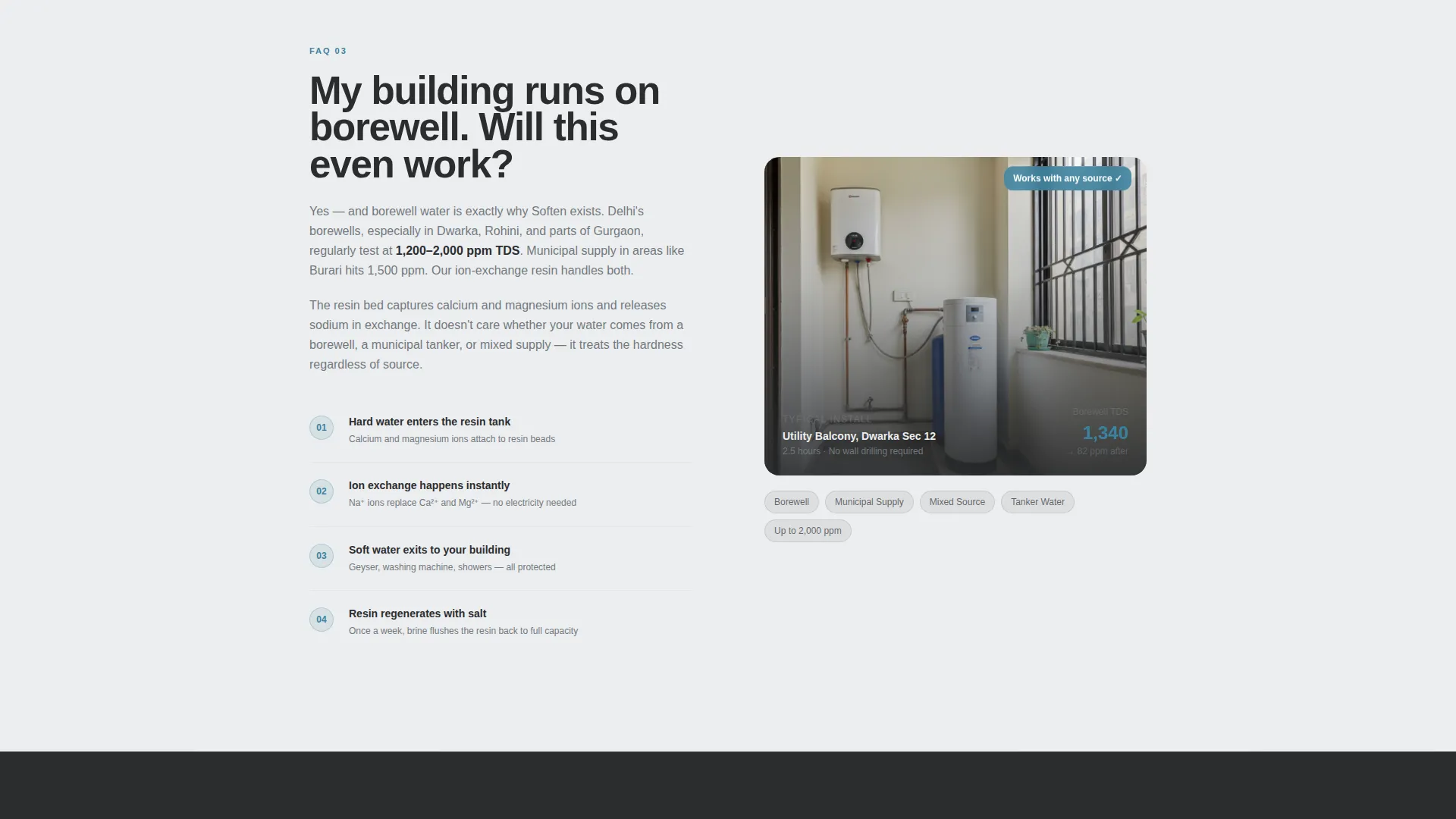 Expert Softening Systems Landing Page Template