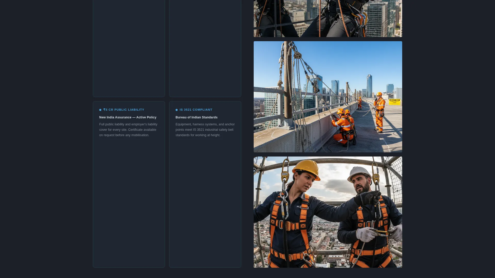 Delhi Window Cleaning Landing Page Template