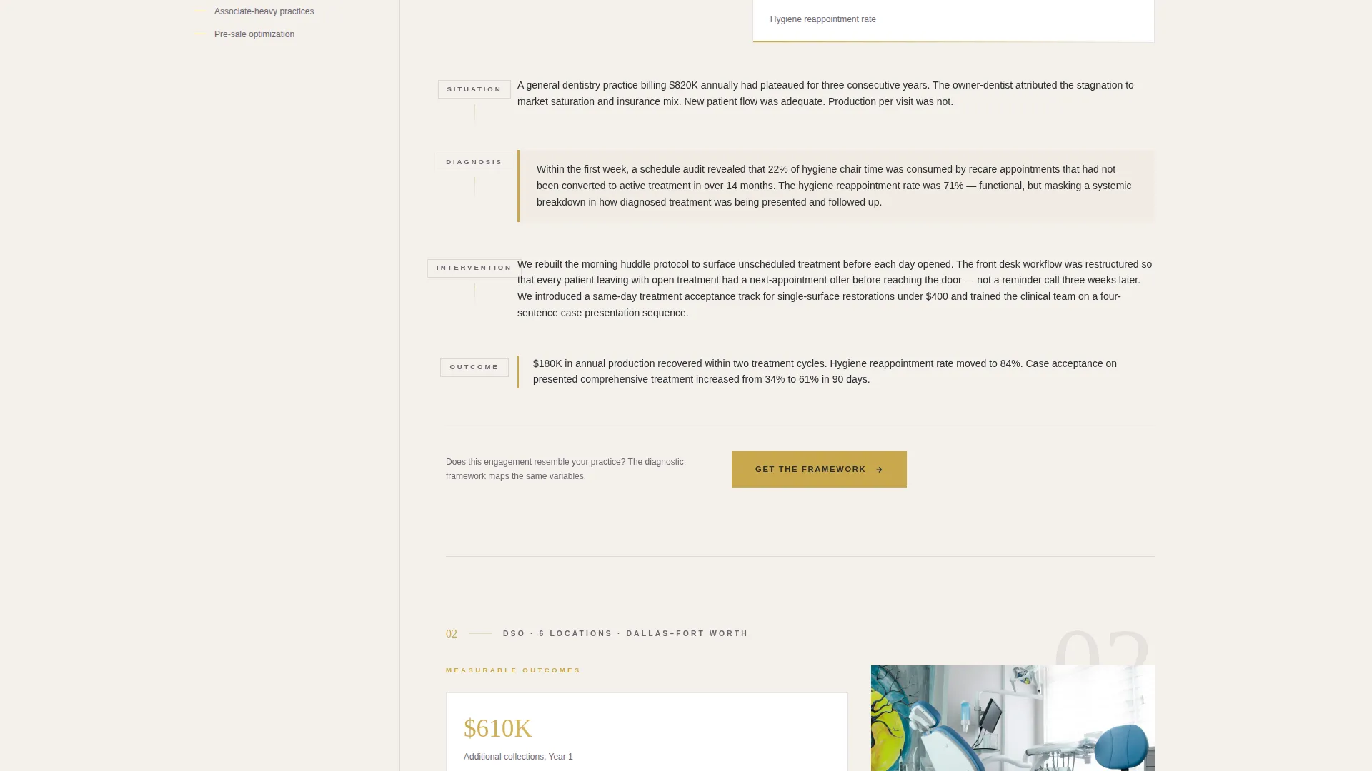 Precision Dentalstrategy Landing Page Template