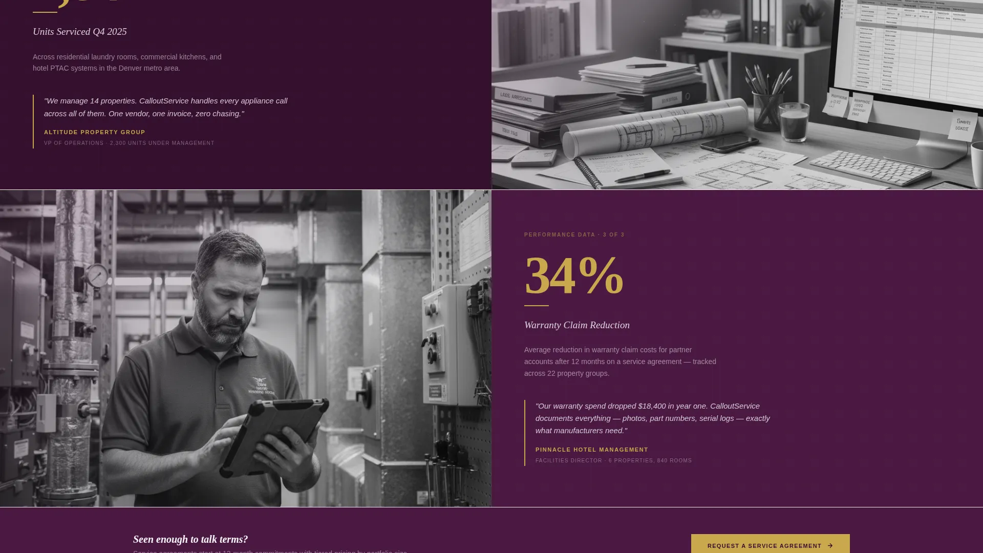 Precision Appliance | Free Website Template | Rocket