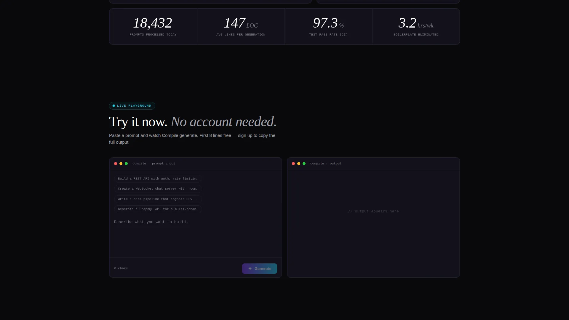 Specialist Micro-SaaS & Developer Tools Professional Website Template