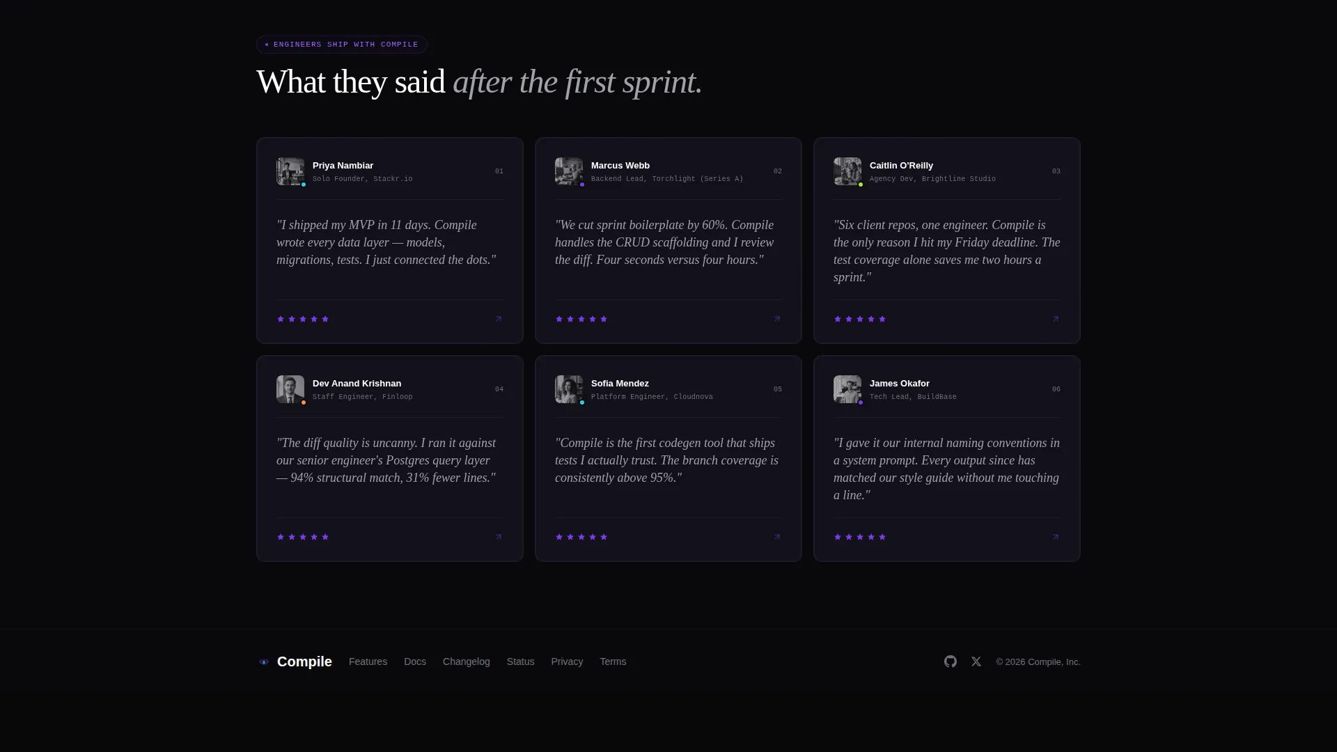 Specialist Micro-SaaS & Developer Tools Professional Website Template