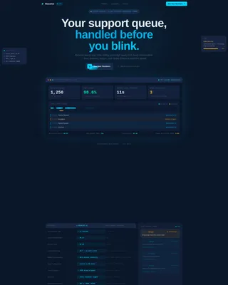 AI & Machine Learning Premium Professional Website Template