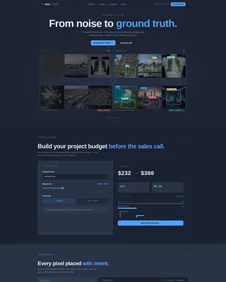 AI & Machine Learning Pricing Website Template