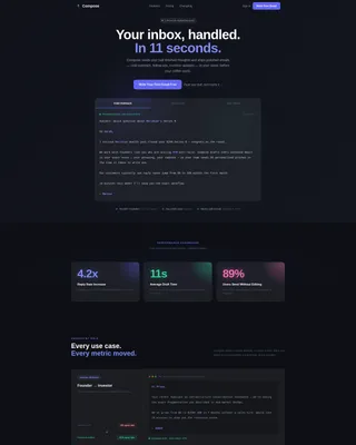Advanced Micro-SaaS & Developer Tools Professional Website Template