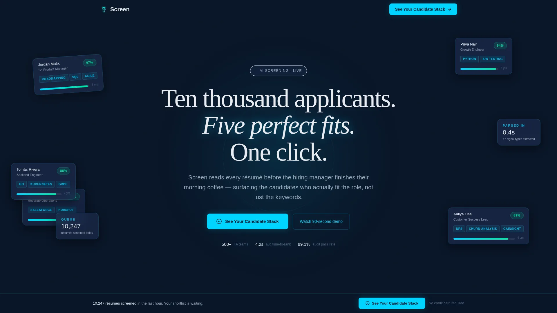 AI & Machine Learning Specialist Professional Website Template