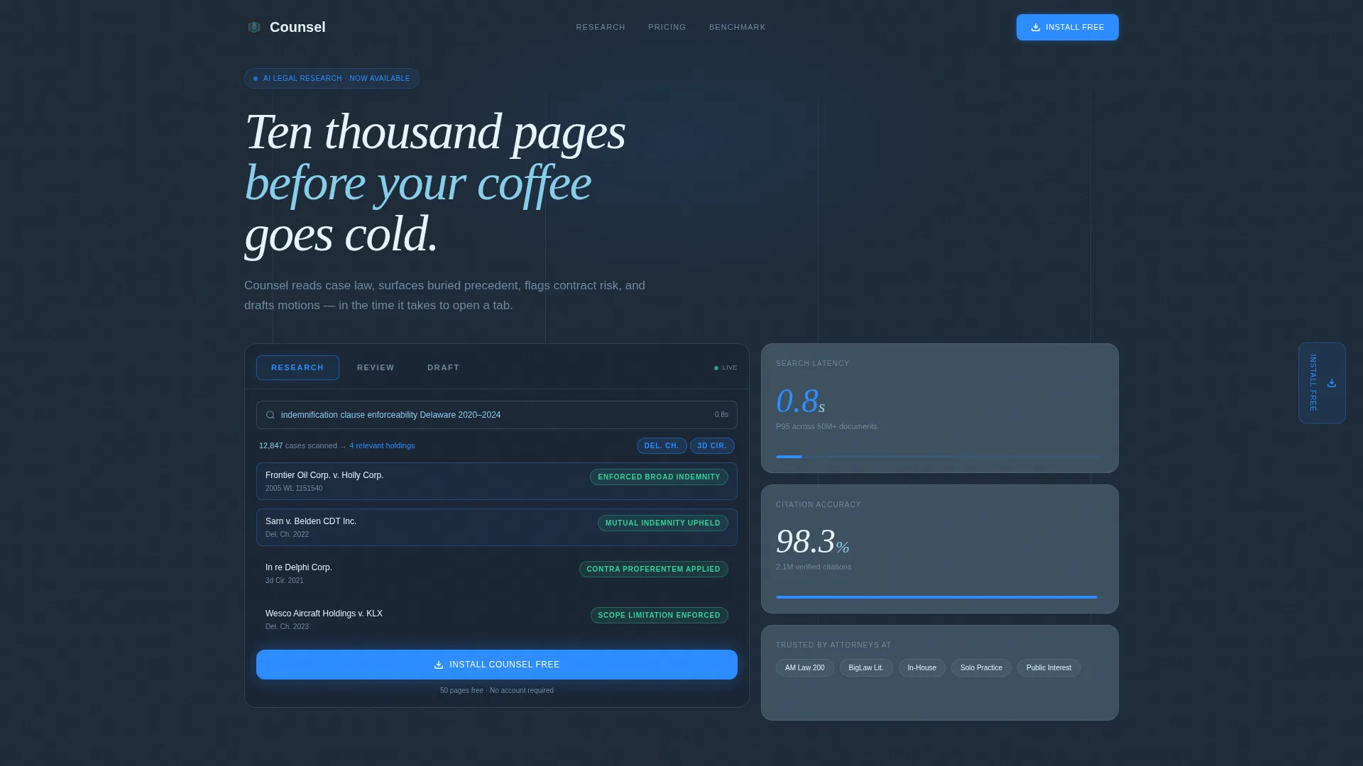 AI & Machine Learning Advanced Professional Website Template