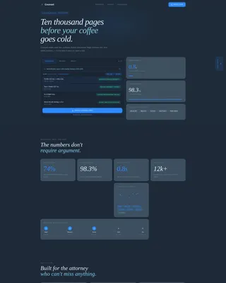 AI & Machine Learning Advanced Professional Website Template