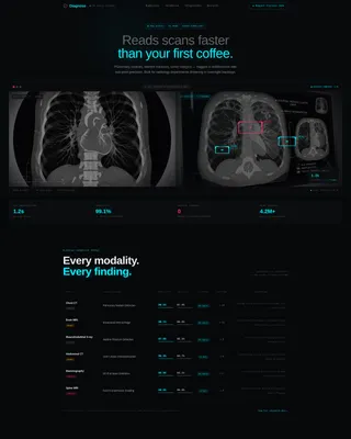 Specialist AI & Machine Learning Professional Website Template