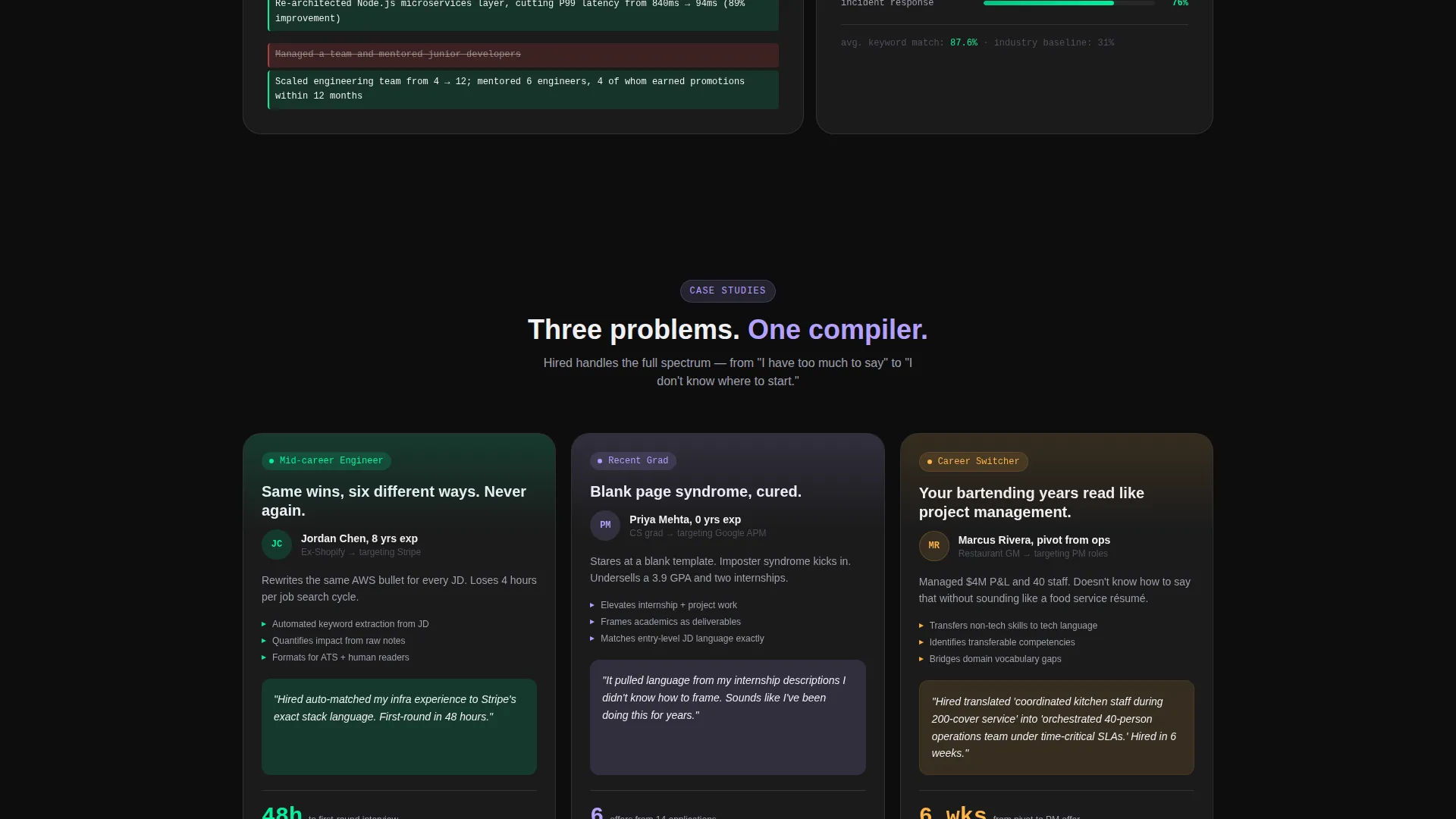 Micro-SaaS & Developer Tools Careers Website Template