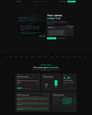 Micro-SaaS & Developer Tools Careers Website Template