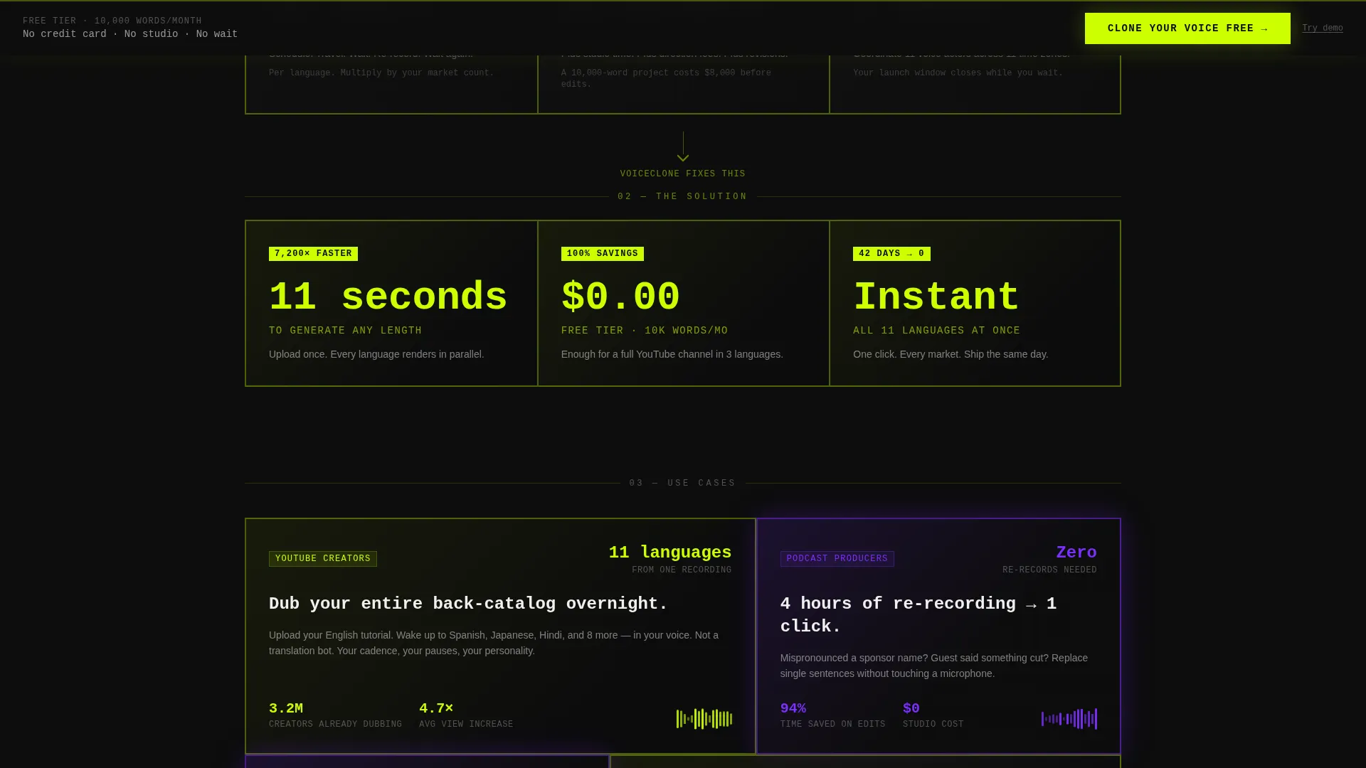 Micro-SaaS & Developer Tools Cost Calculator Website Template