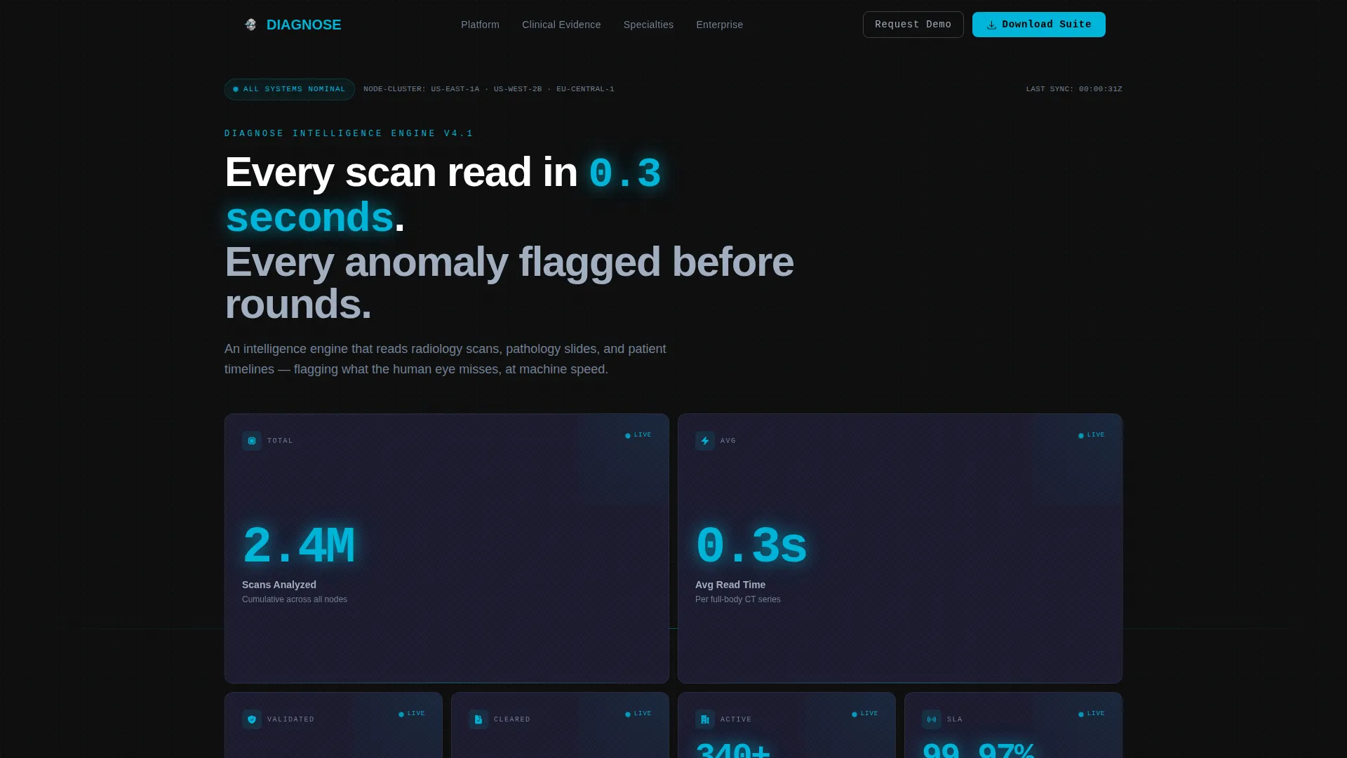 AI & Machine Learning Professional Website Template