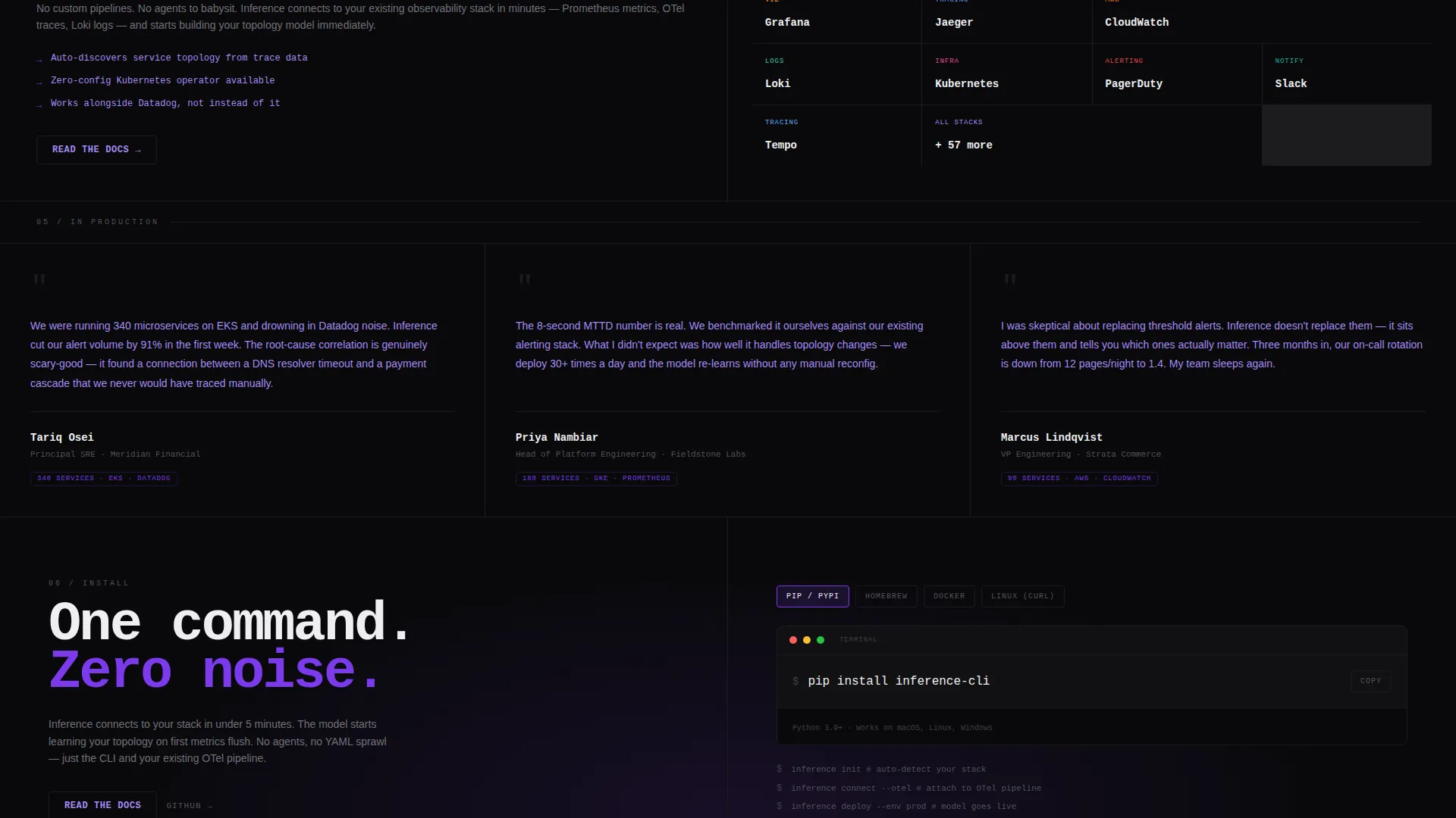 AIOps Technology Professional Website Template