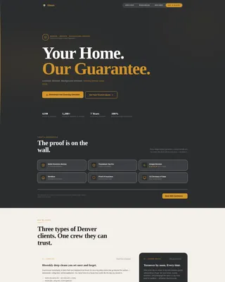 Professional Janitorial Services | Free Website Template | Rocket
