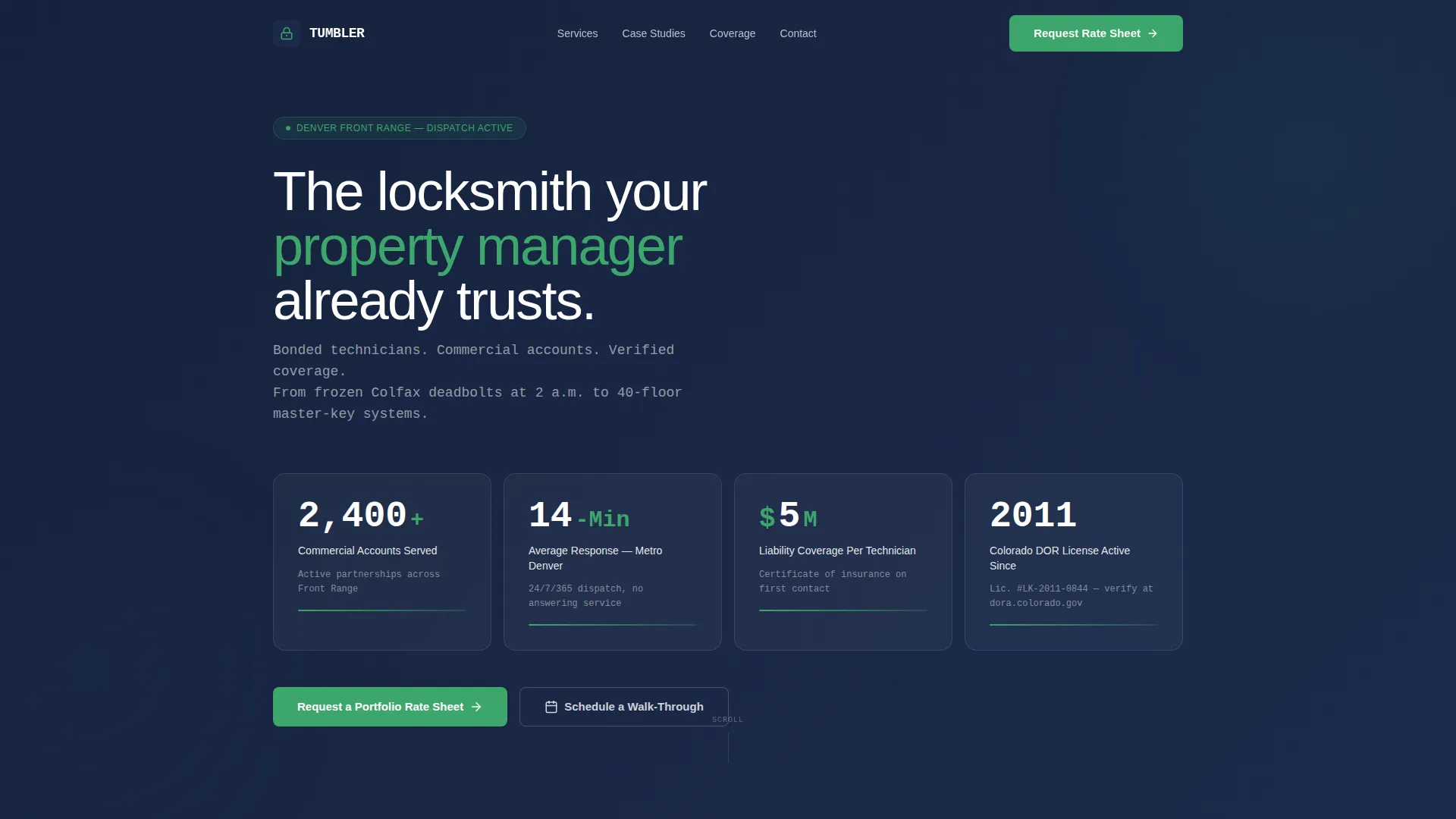 Certified Security Locksmith | Free Website Template | Rocket